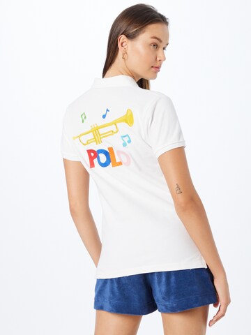 balta Polo Ralph Lauren Marškinėliai