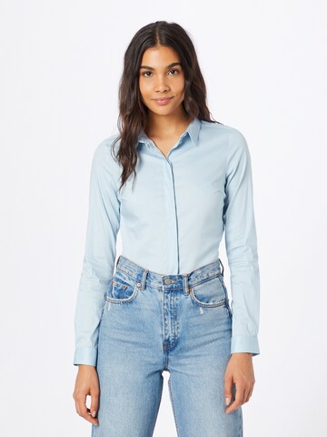 VERO MODA Bluse 'Lady Fine' in Blau: predná strana