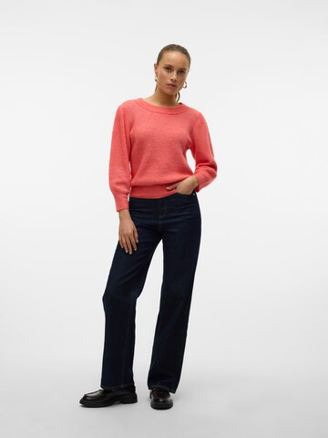 Pull-over 'VMVigga' VERO MODA en rouge
