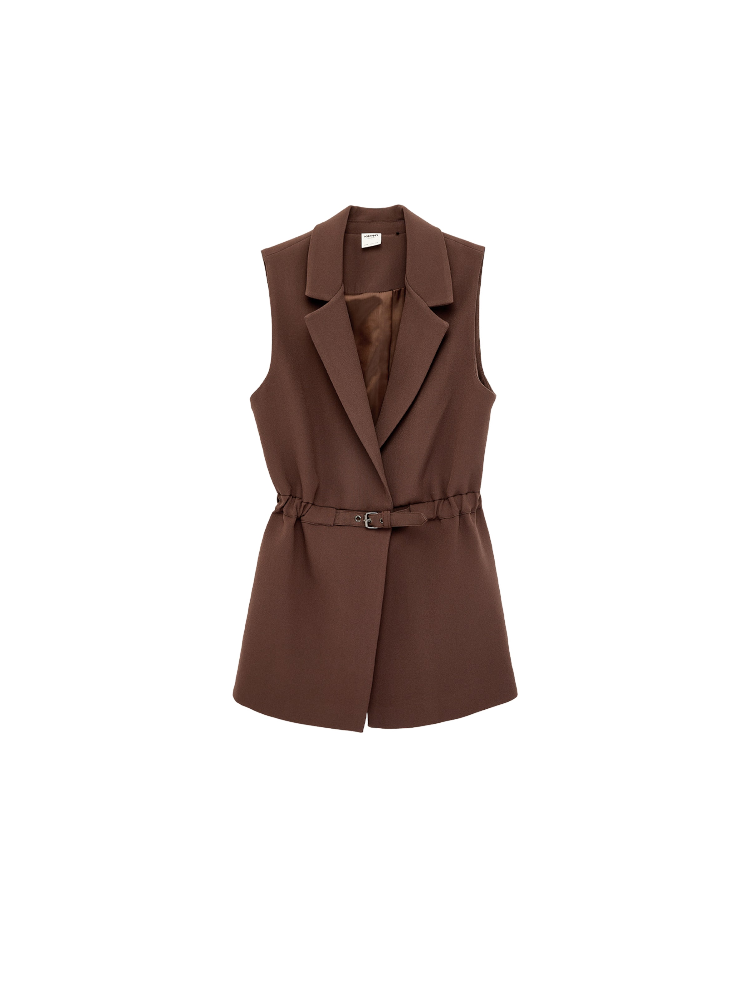 Koton Gilet in Bruin: voorkant