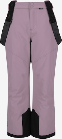 Whistler Skihose 'Drizzle' in Lila: Vorderseite