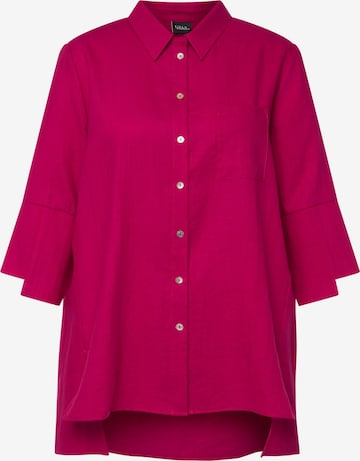 Ulla Popken Blouse in Pink: front