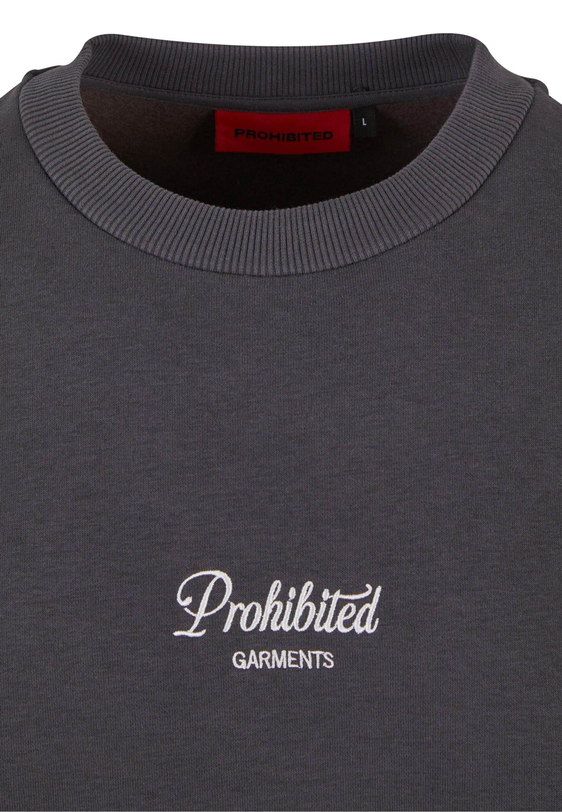 Prohibited Mikina – šedá