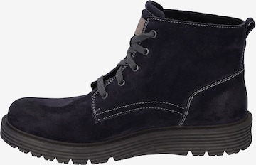 JOSEF SEIBEL Lace-Up Boots in Grey: front