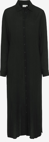 LASCANA - Vestido camisero en negro: frente