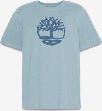 TIMBERLAND - Camisa em azul: frente