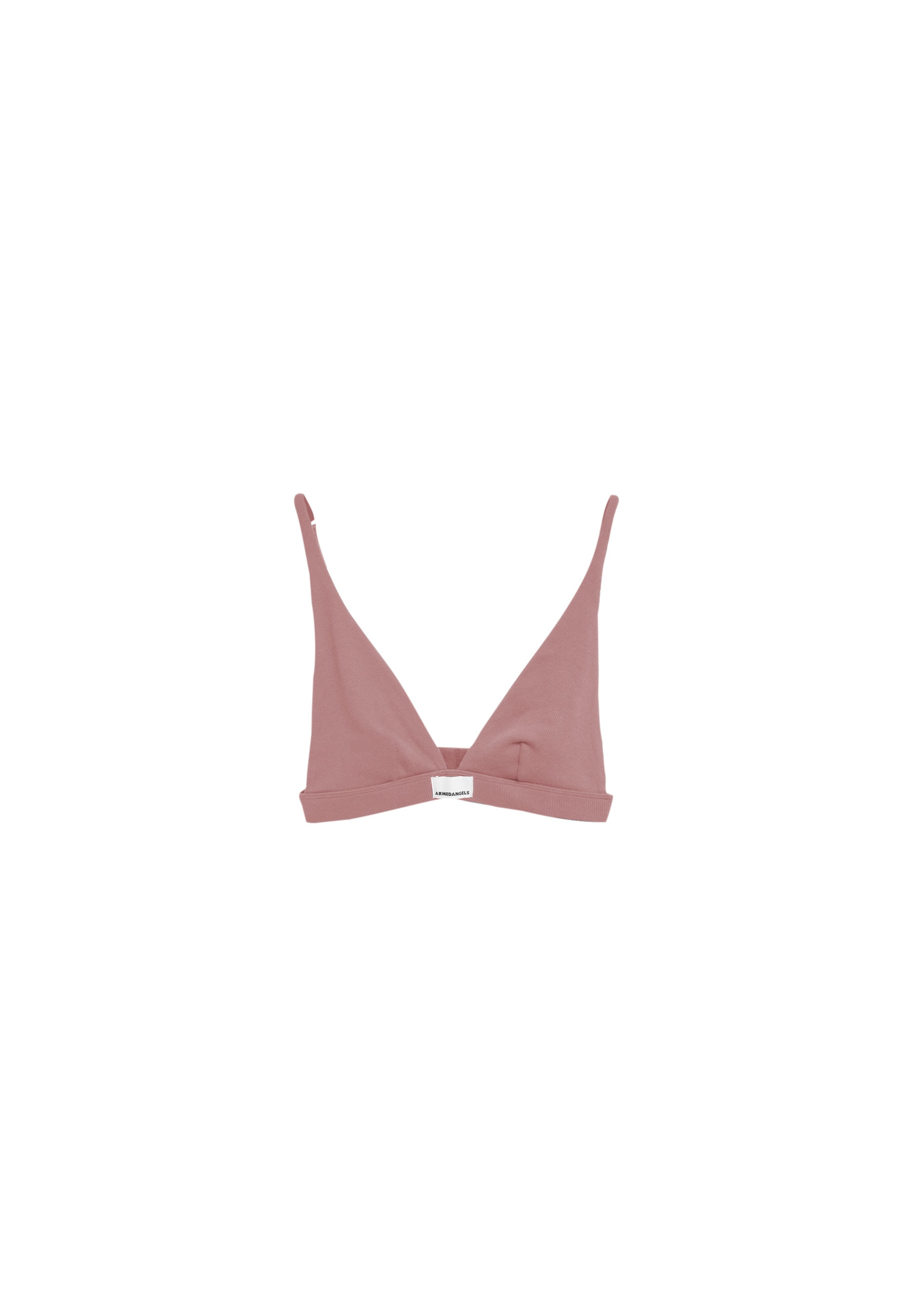 ARMEDANGELS Bustier BH 'OSILAARI RIB' in Lila: voorkant