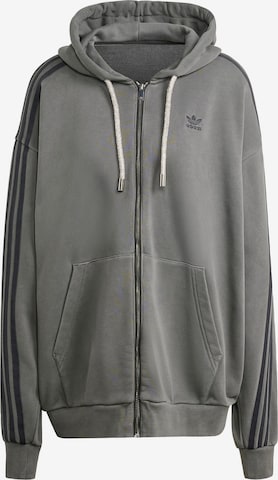 ADIDAS ORIGINALS - Sudadera con cremallera ' Adilenium ' en gris: frente