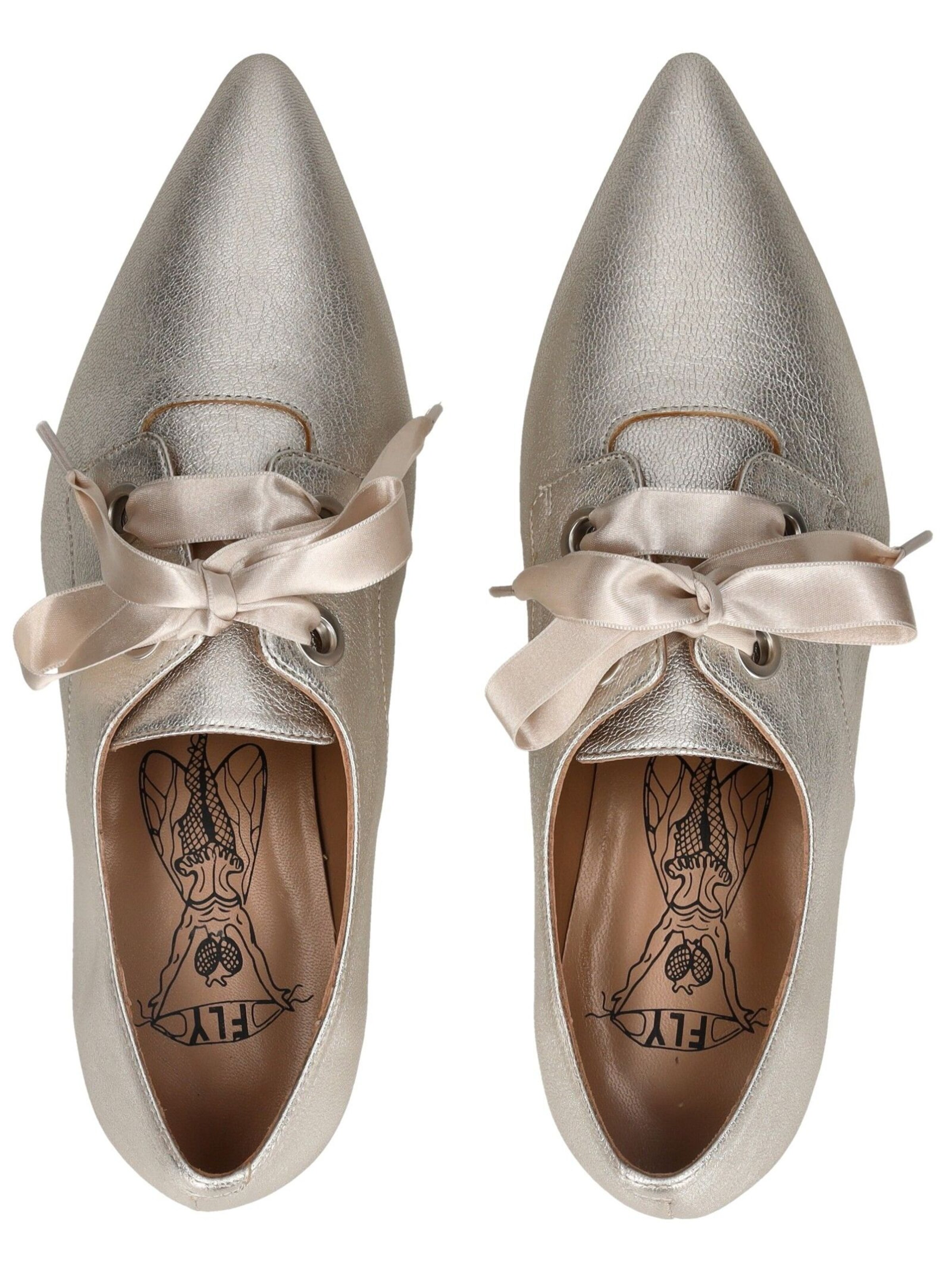 FLY LONDON Lace-up shoe in Silver
