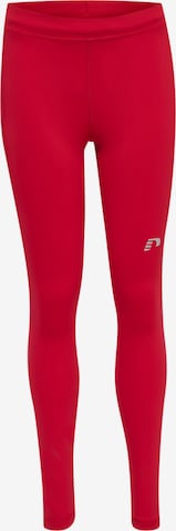 Newline Slimfit Sportbroek in Rood: voorkant