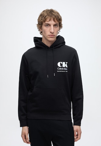 Felpa di Calvin Klein Jeans in nero: frontale