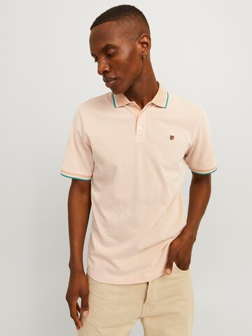rožinė JACK & JONES Standartinis modelis Marškinėliai 'Bluwin'