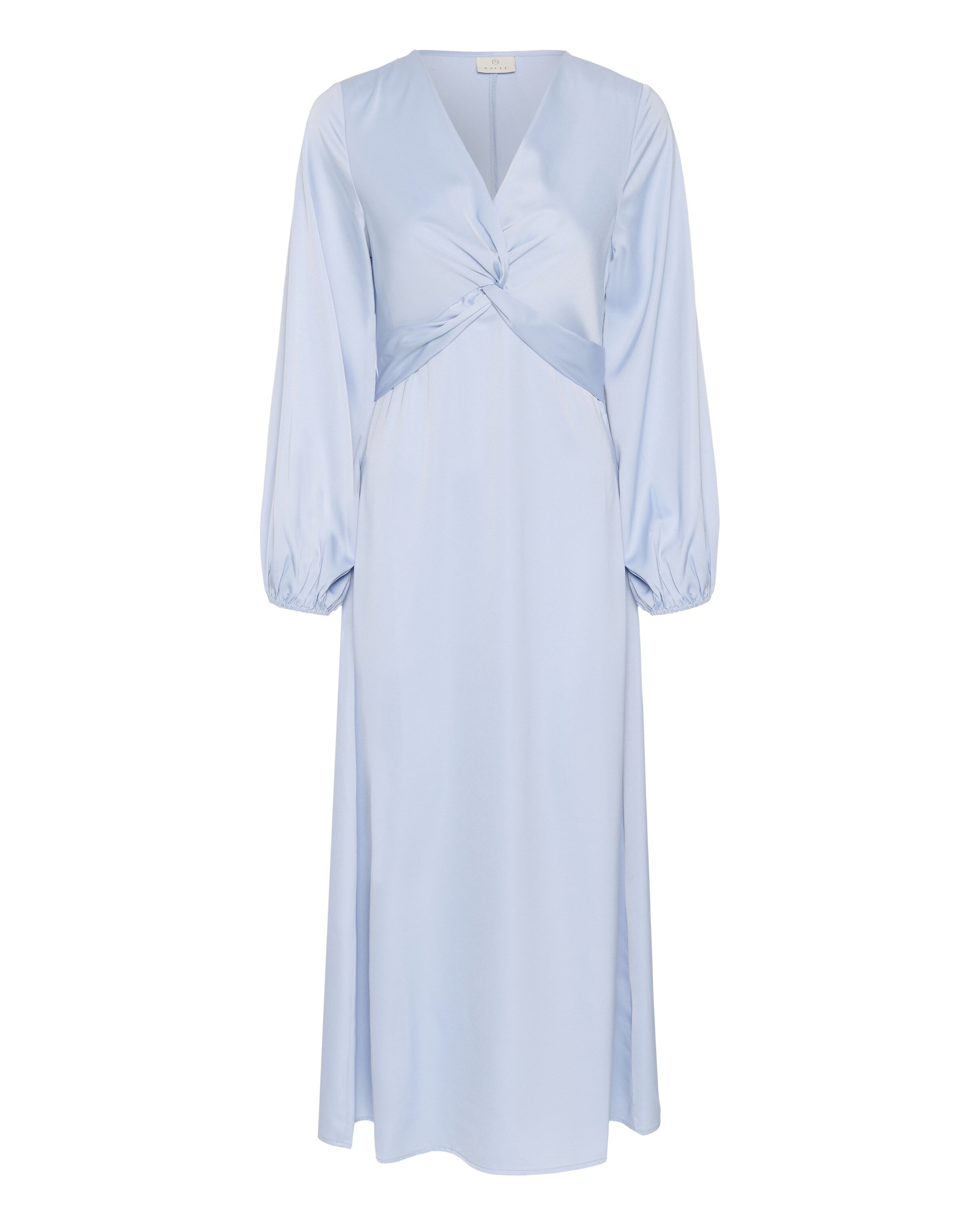 Kaffe Jurk 'KAsadie' in de kleur Blauw, Productweergave