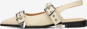 Sandales 'Julia' POSH by Poelman en blanc : devant