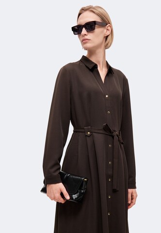 s.Oliver BLACK LABEL Shirt dress in Brown