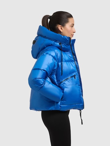 khujo Zimní bunda 'Luna' – modrá