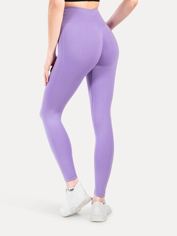 Smilodox Skinny Leggings 'Kadria' in Lila