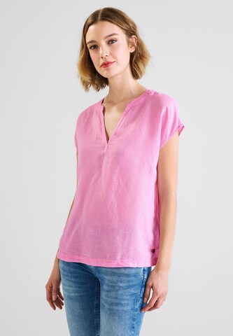 STREET ONE Bluse i pink: forside