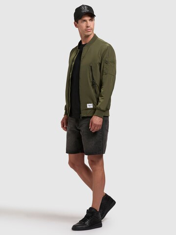 Veste mi-saison 'LISTENER' khujo en vert