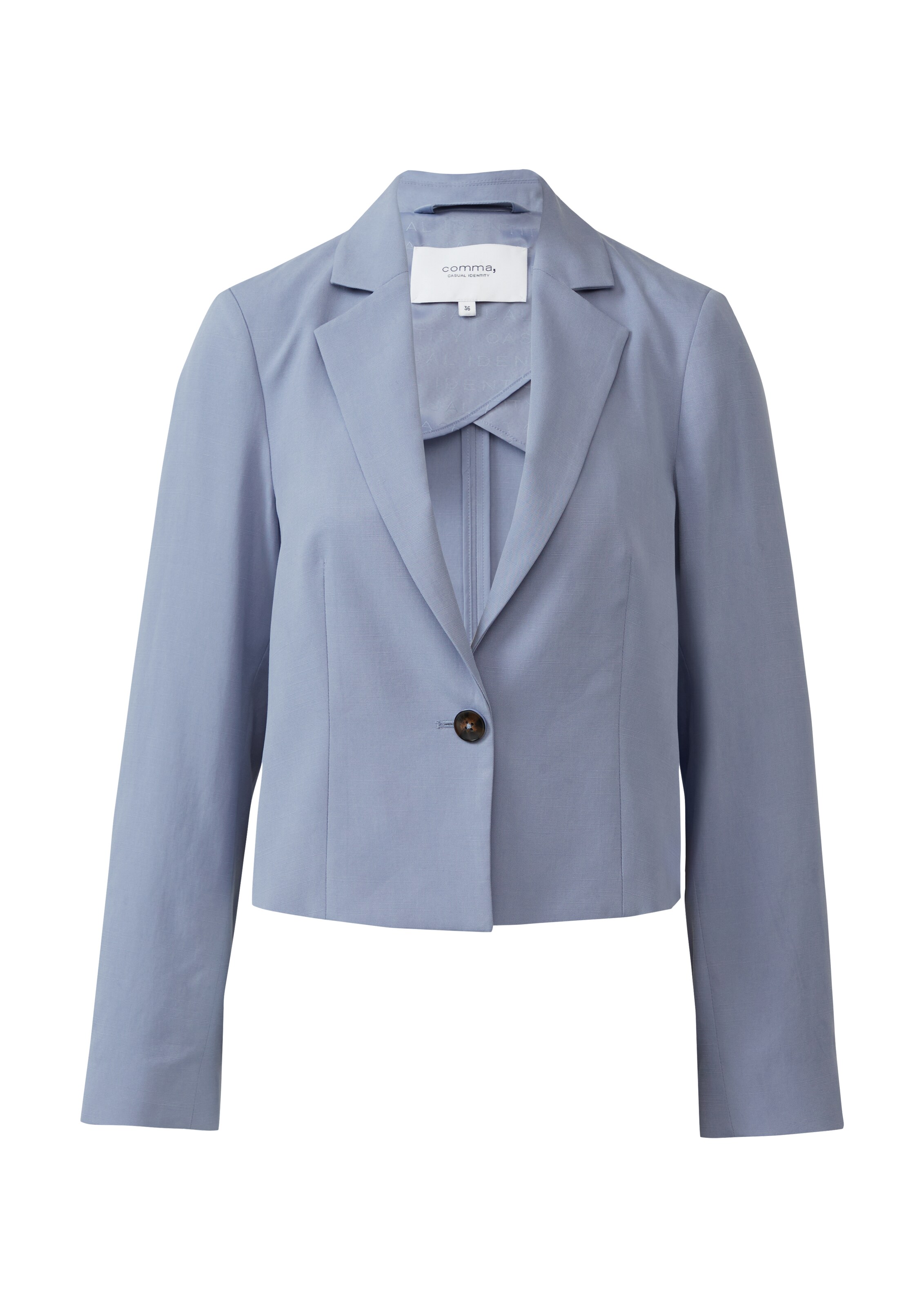 comma casual identity Blazer in Blue: front