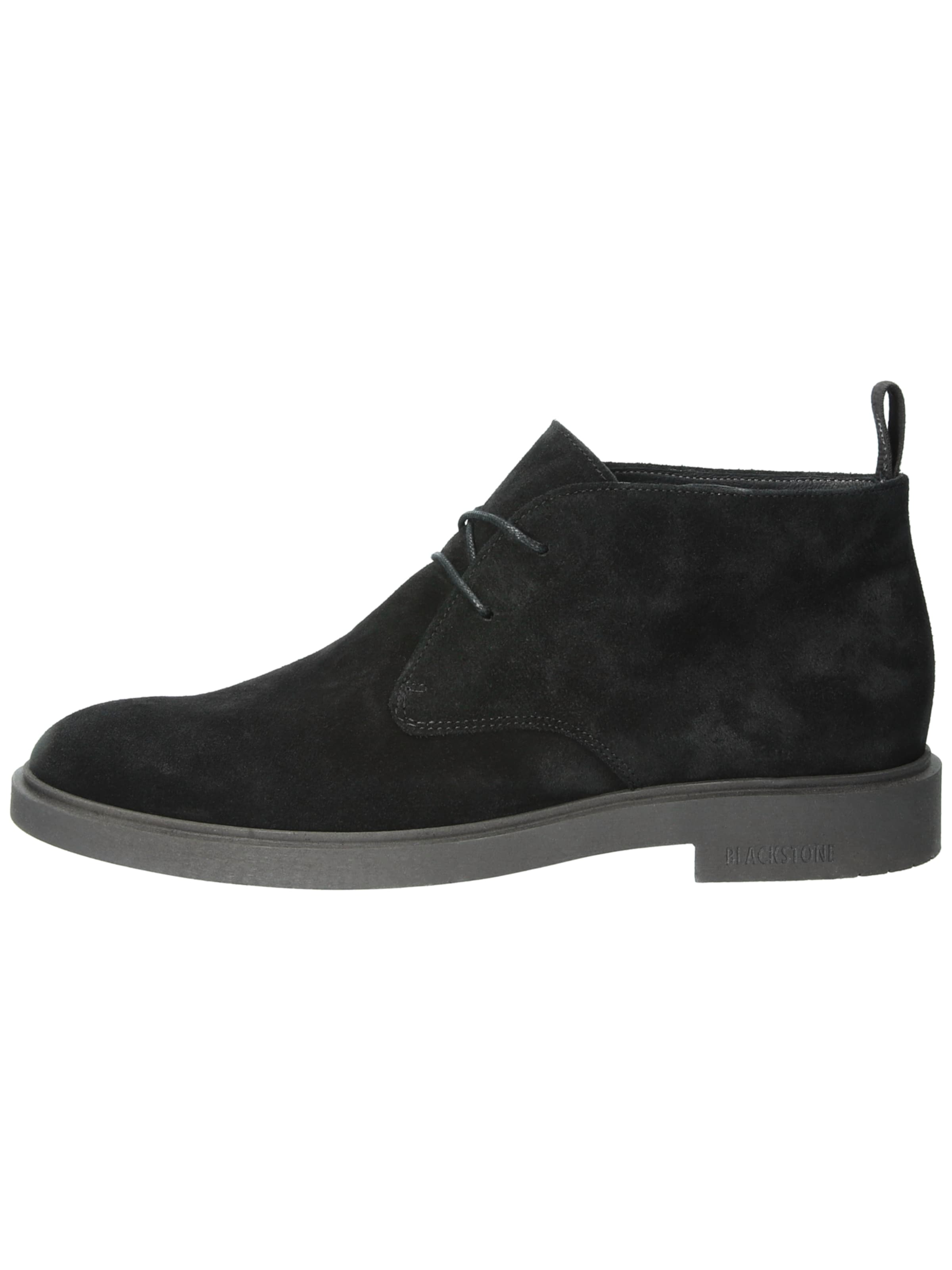 BLACKSTONE - Botines chukka 'Brian WG80' en negro: frente