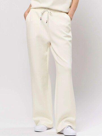 U.S. POLO ASSN. Normální Kalhoty ' Kaisa Wide ' – bílá