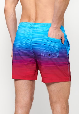 Shorts de bain KOROSHI en mélange de couleurs