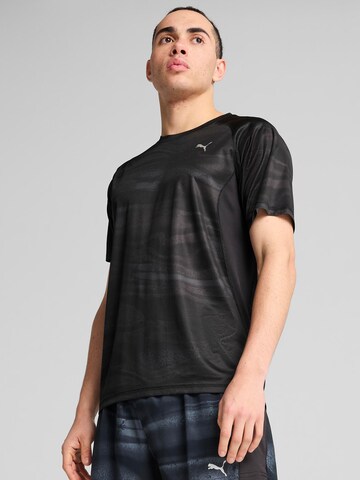 PUMA Sportshirt 'Run Velocity' in Schwarz: Vorderseite