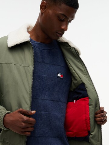 Tommy Jeans - Casaco meia-estação em verde