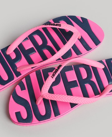 Superdry Zehentrenner in Grün