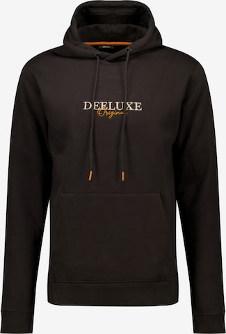 Deeluxe Sweatshirt in Schwarz: Vorderseite