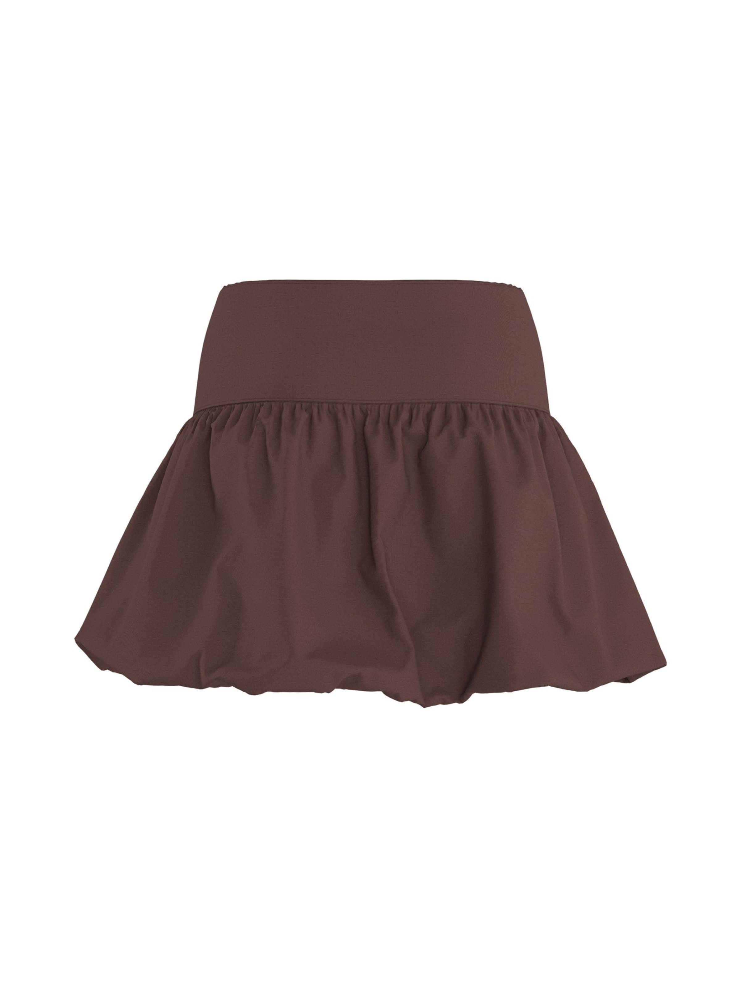 HYPEDROP Skirt 'HDIRIS' in Brown