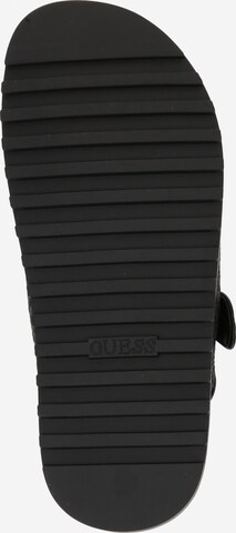 GUESS Pantolette 'FATEMAN' in Schwarz