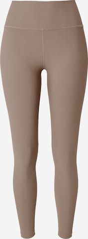 Aim'nSkinny Sportske hlače - smeđa boja: prednji dio