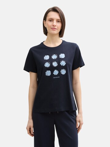 TOM TAILOR T-Shirt in Blau: Vorderseite