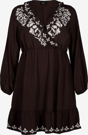 Suknelė 'MCOLORADO' iš Zizzi, spalva – tamsiai ruda / balta, Prekių apžvalga