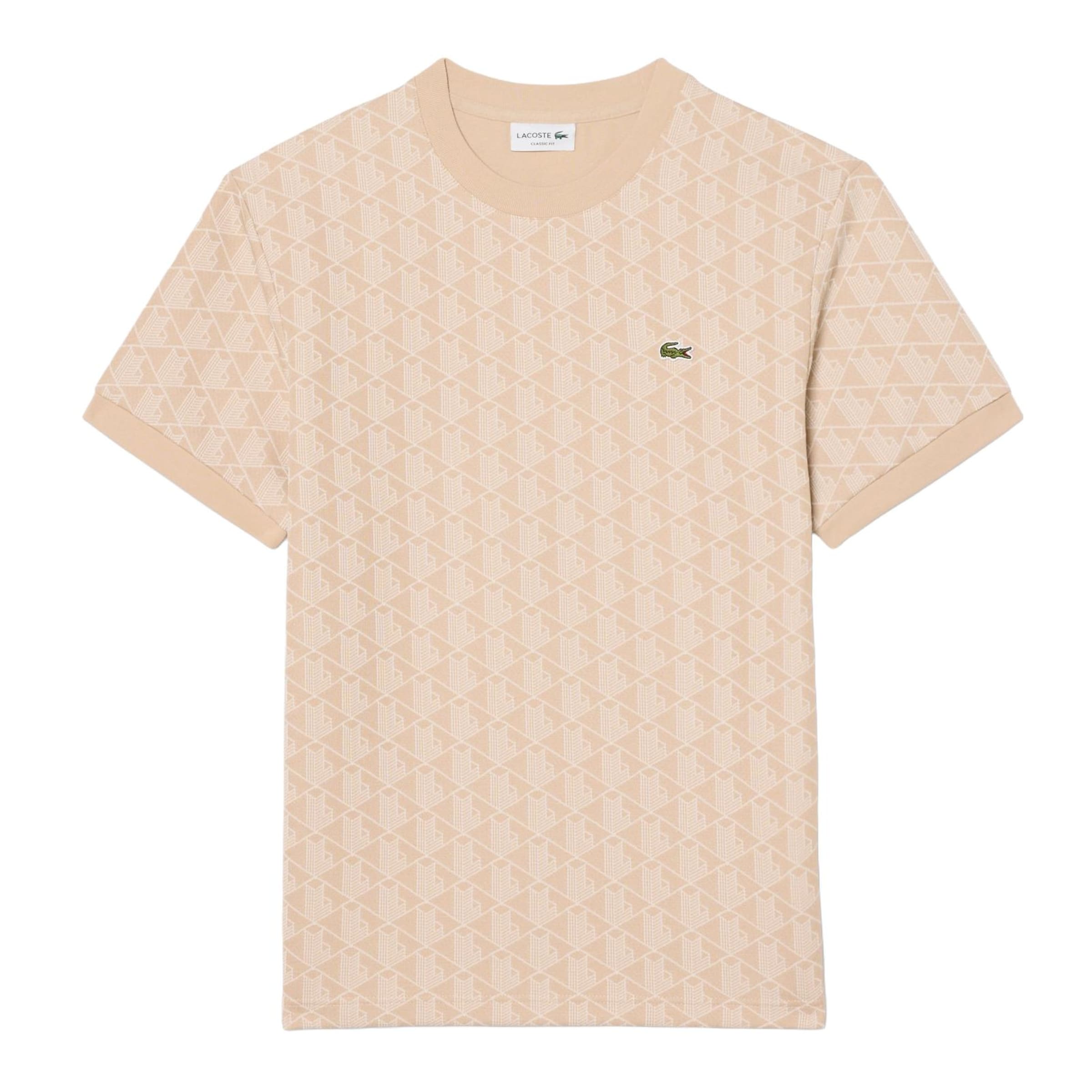 LACOSTE Shirt in Beige: front