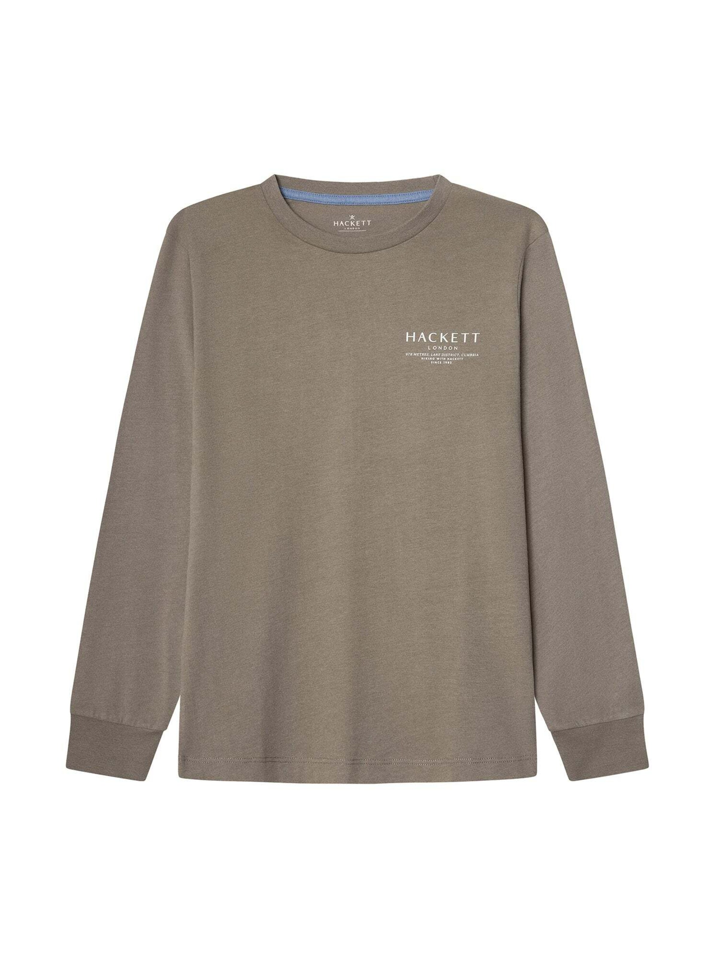 T-Shirt Hackett London en marron : devant