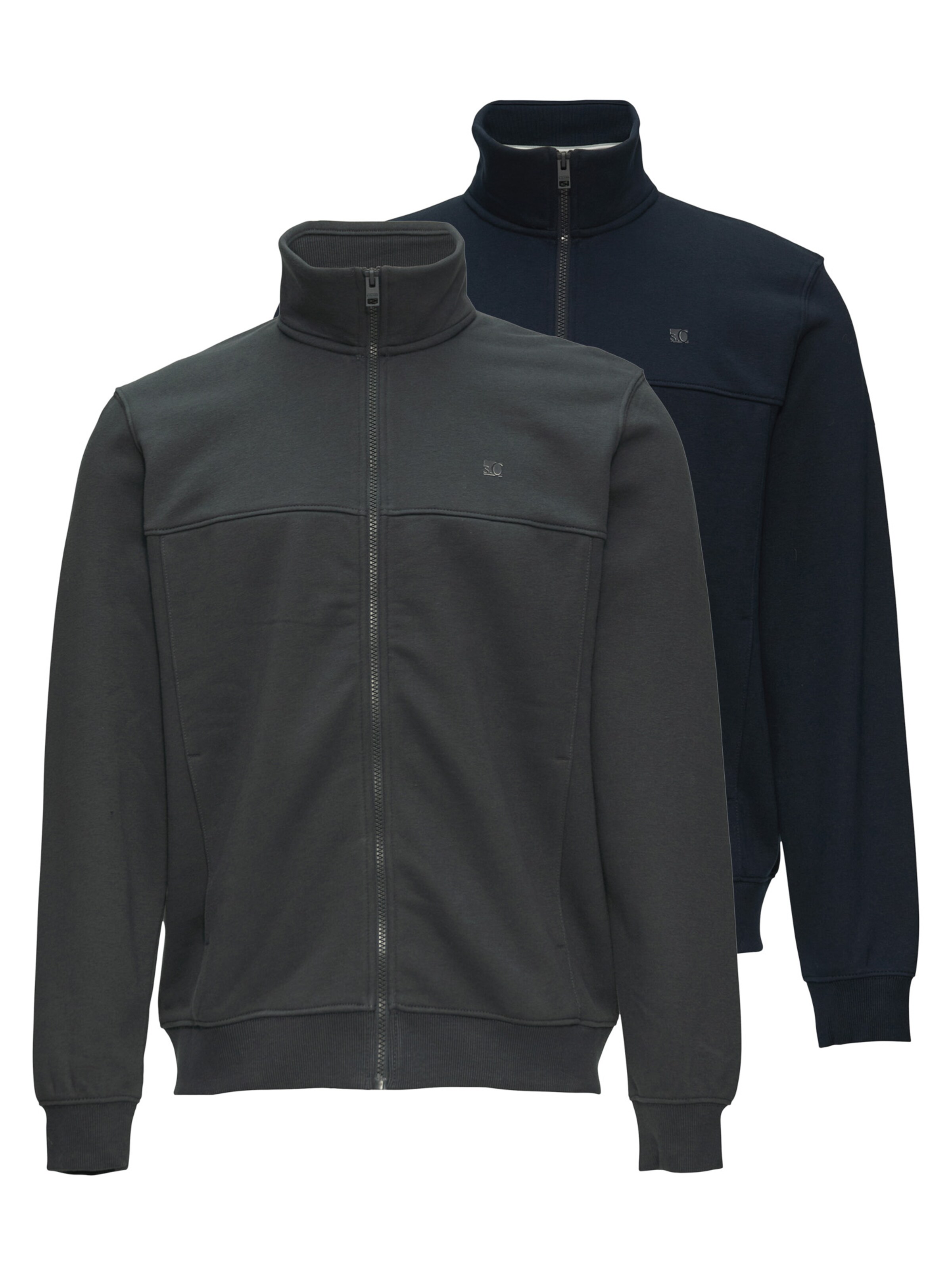 s.Oliver Sweatjacke 'Basic'‌‌‌‌ in Mischfarben: Vorderseite