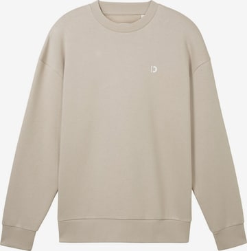 TOM TAILOR DENIM Sweatshirt in Grau: predná strana