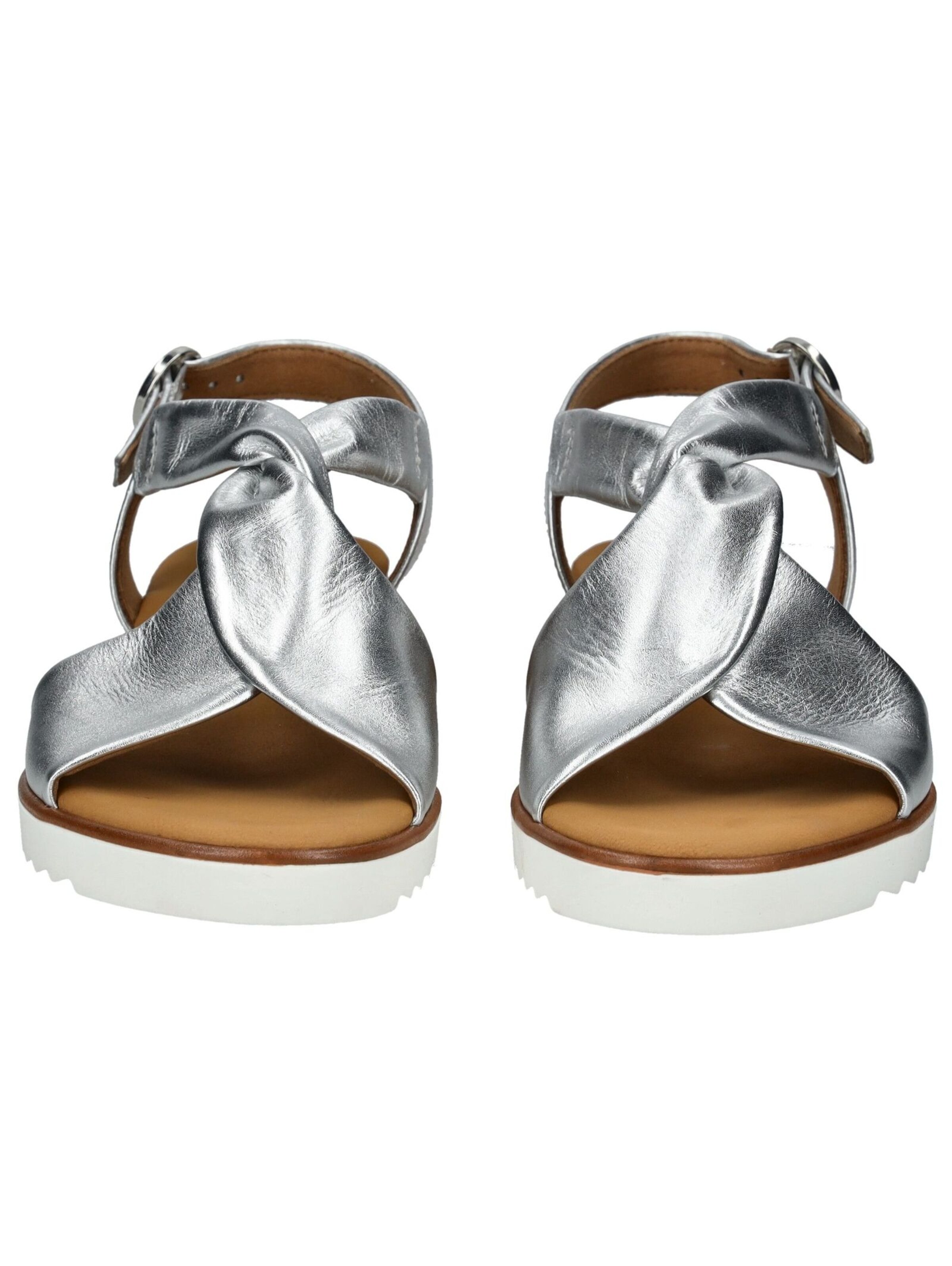 GABOR Strap Sandals in Silver