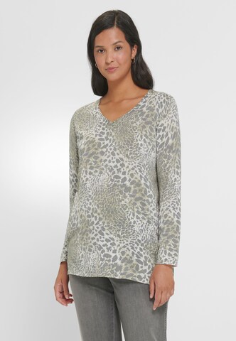 Anna Aura Sweater in Grey: front