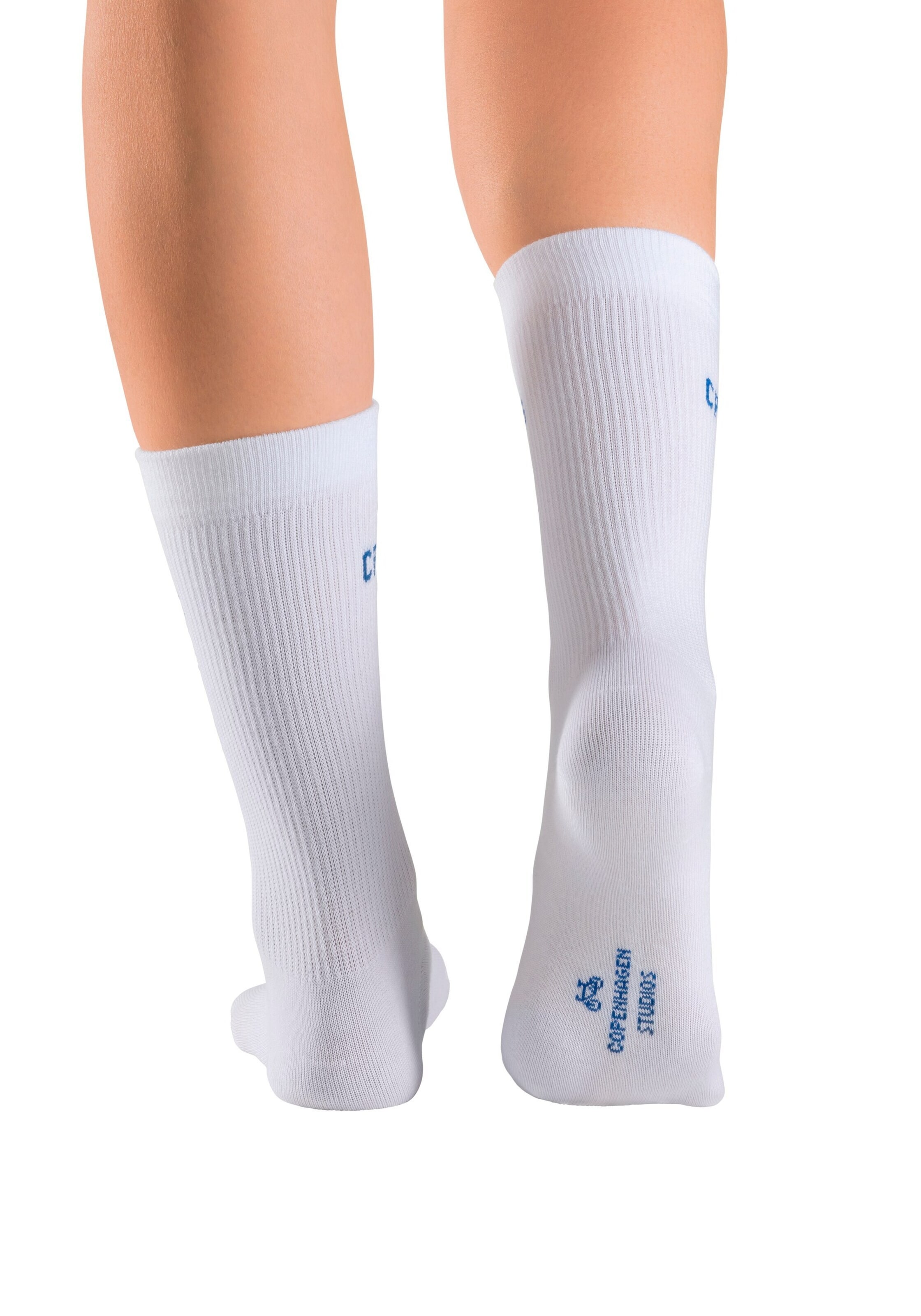 Copenhagen Studios Спортни чорапи в синьо