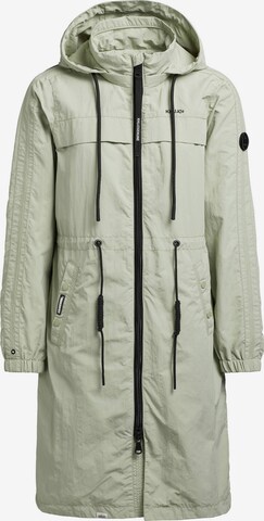 Manteau mi-saison 'Voya3' khujo en vert : devant