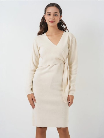 Robe 'Midi' Bigdart en beige : devant
