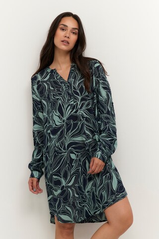 Robe 'Amarana' Kaffe en bleu : devant