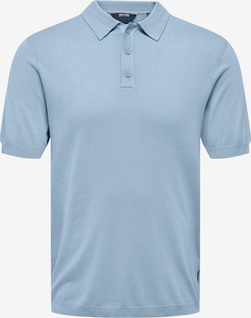 Only & Sons Пуловер 'ONSWYLER' в синьо: отпред