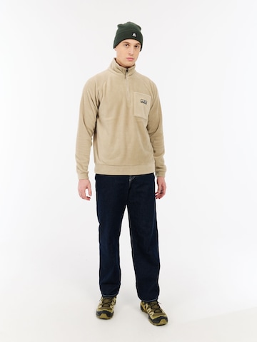 PROTEST Athletic Sweatshirt 'PRTArax' in Brown