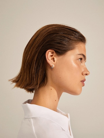 Boucles d'oreilles 'JOANNA' Pilgrim en argent : devant