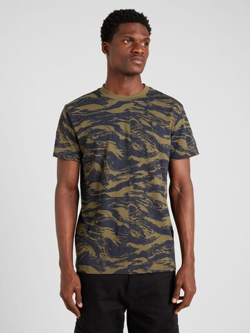 T-Shirt G-Star RAW en noir : devant